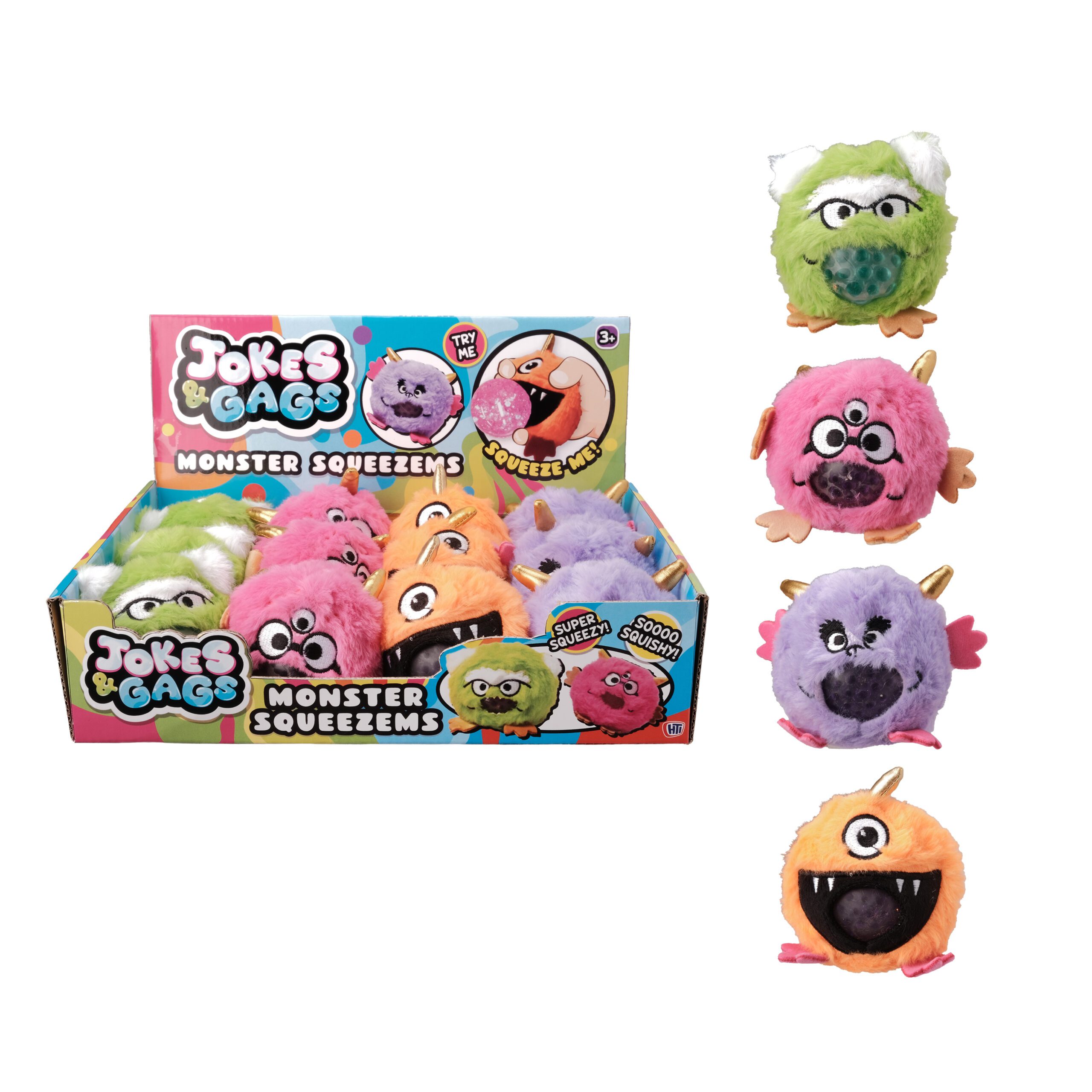 Monsters Jelly Squeezers 9 cm