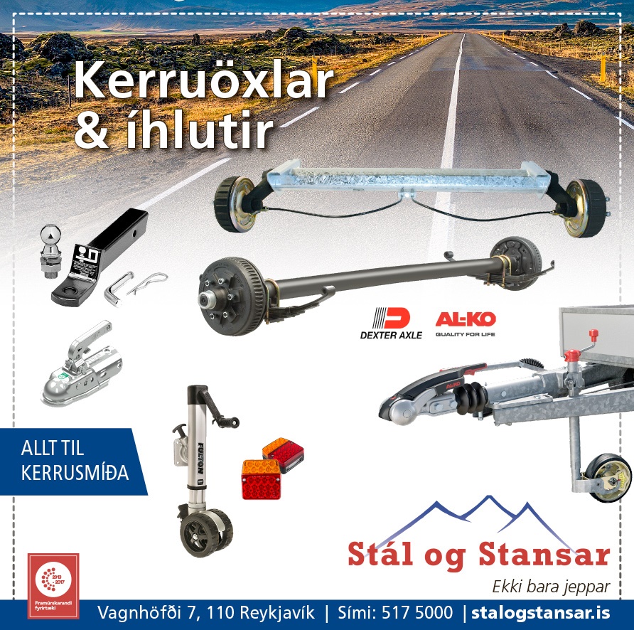 Kerruöxlar og íhlutir