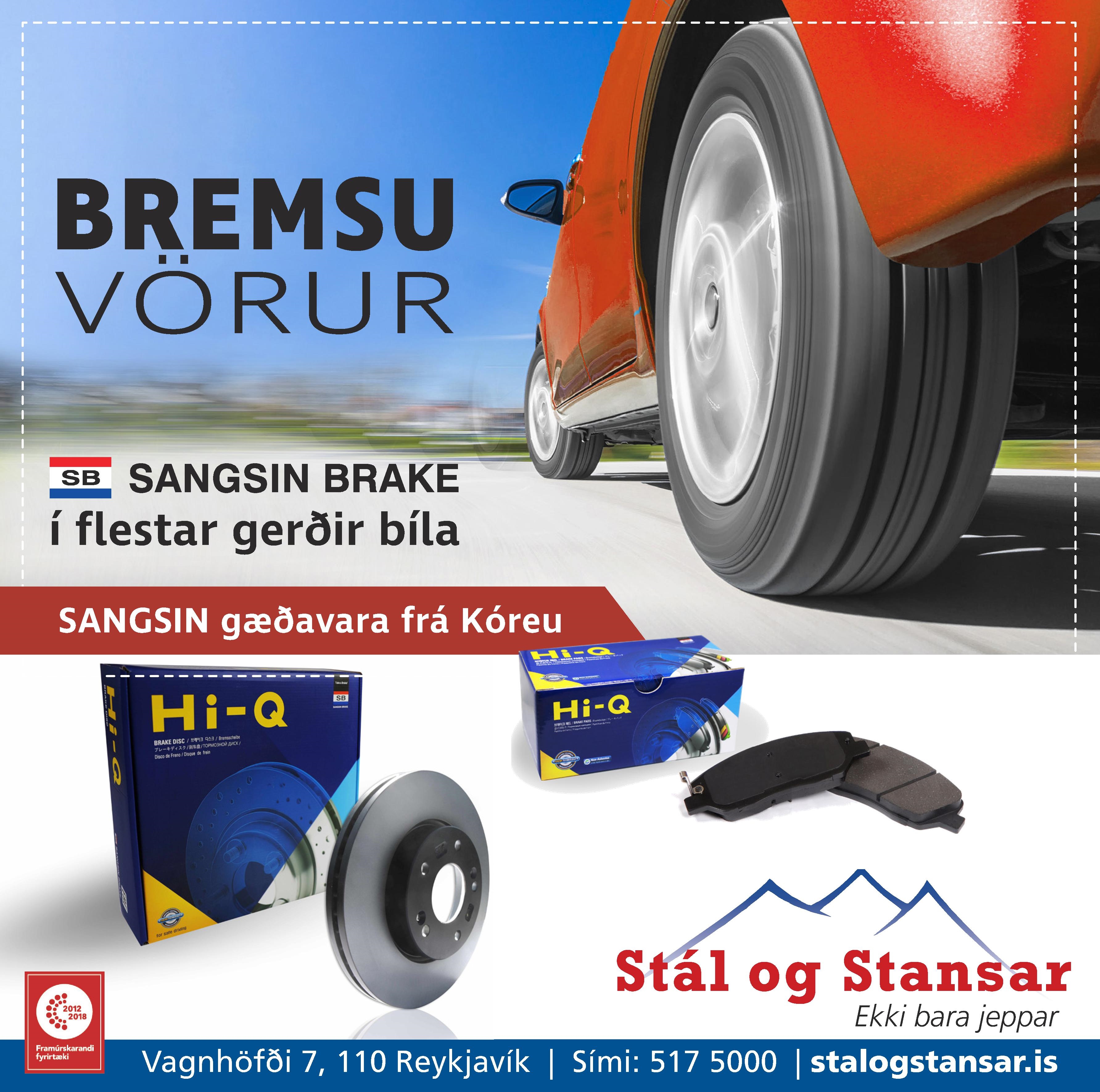 SANGSIN bremsuvörur